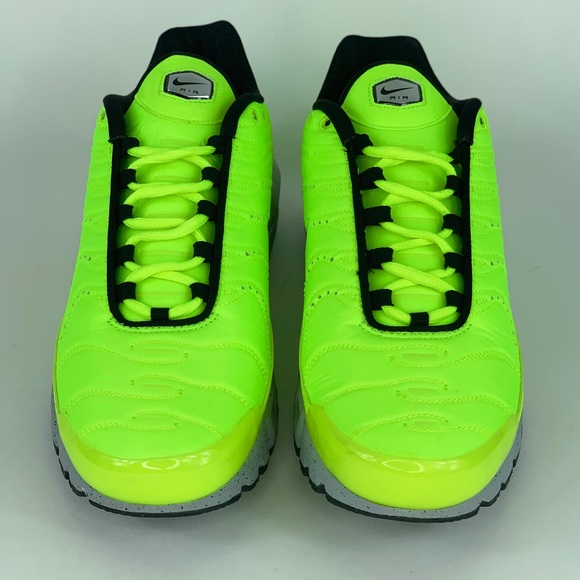 Nike Air Max Plus PRM TN Volt/Matte Silver/Grey - Picture 4 of 8